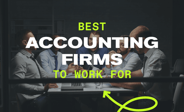 Best Accounting Firms to Work For