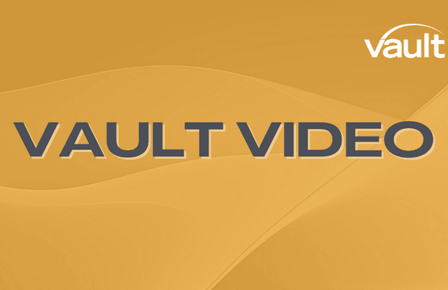 vault video with vault logo
